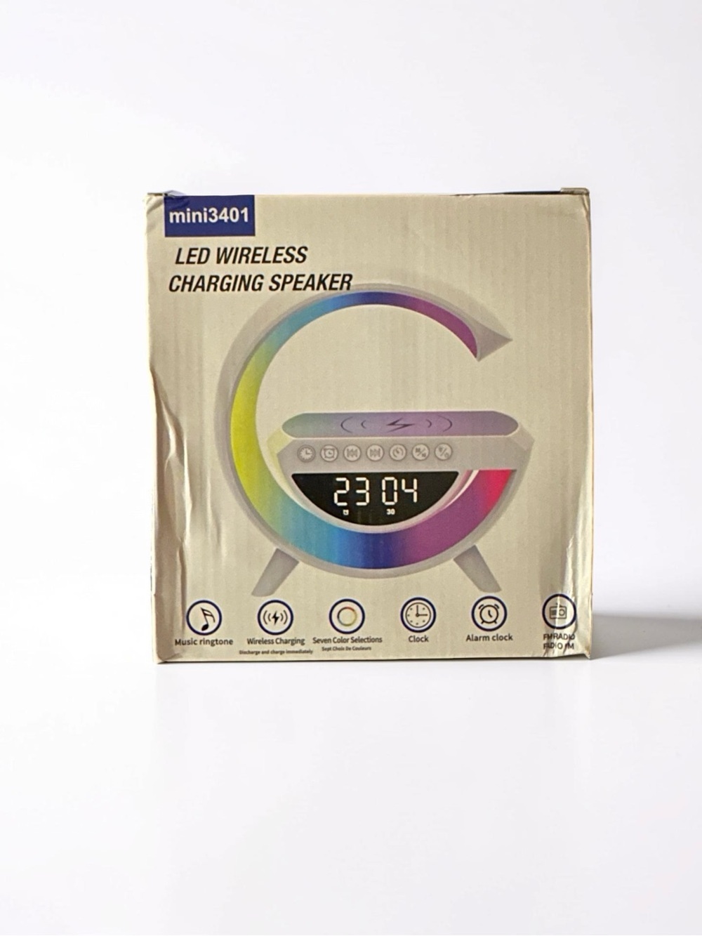 Mini LED Wireless Charging Speaker
